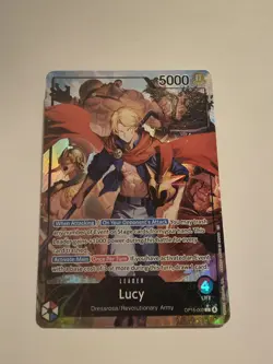 Lucy Alternate Art Leader One Piece OP15-002 Adventure On Kami’s Island Foil NM - Image 1