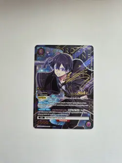 Union Arena: Sword Art Online 2 ENG - Kirito (SR**) UEX06BT/SAO-2-049 SIGNATURE - Image 1