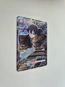 Union Arena: Sword Art Online 2 ENG - Kirito (SR**) UEX06BT/SAO-2-049 SIGNATURE - Image 2