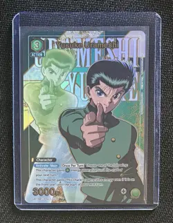 Bandai Union Arena Yu Yu Hakusho Yusuke Urameshi Rare Alternate Art YYH-1-037 - Image 1
