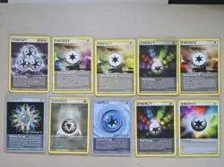 Lot Of 10 Rare & Uncommon Special Energy Pokemon Cards - Image 1