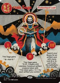 MTG English Urza's Saga NM Foil Secret Lair Countdown Kit - Image 1