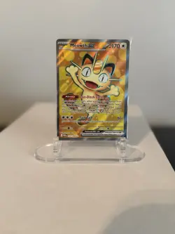 Pokemon Meowth EX Holo 107/088 Basic 170 HP 60 Attack Cat Card English 2016 - Image 2
