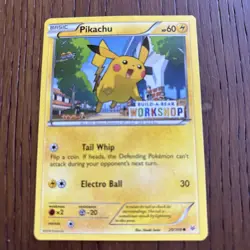 Pikachu - (Build-A-Bear Workshop Exclusive) 020/108 Miscellaneous Cards &... - Image 1