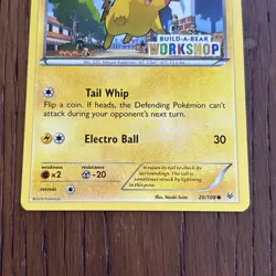 Pikachu - (Build-A-Bear Workshop Exclusive) 020/108 Miscellaneous Cards &... - Image 4