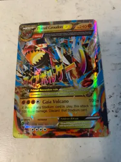 Pokemon card - Primal Groudon EX - Image 1