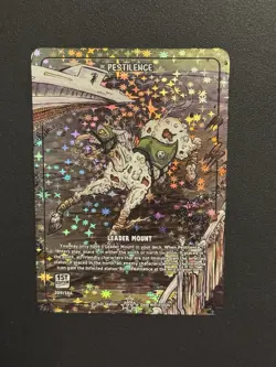 Dead World TCG Pestilence 209/184 SR Borderless Holo Card 1st Edition 2026 - Image 1