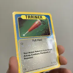Full Heal Holo Funskool Pokemon Card 2004 India d11 Light Play - Image 2