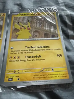 Pokemon TCG Oversized Card - Pikachu at the Museum (Sealed) - UK & INTERNATIONAL - Image 3