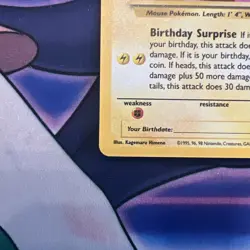 Pokemon Pikachu TCG Birthday Celebrations 25th Anniversary Collection - Image 5