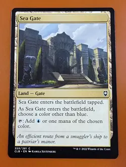 1x Sea Gate | Battle for Baldur's Gate | MTG Magic Cards - Image 1