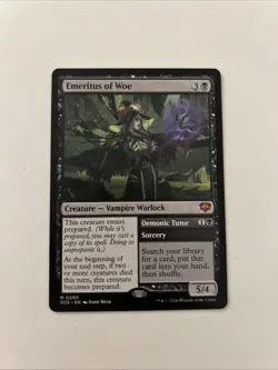 Emeritus of Woe - M80 - MTG - Secrets of Strixhaven (SOS) - Image 1