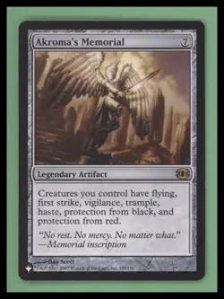 Akroma's Memorial - The List - NM-Mint - MTG - Image 1