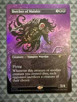 MTG Butcher of Malakir #7072 Foil Rare Secret Lair Drop Series (SLD) - Image 2