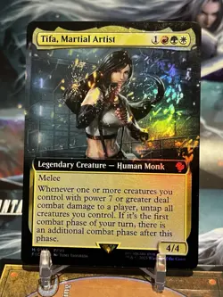 MTG | Tifa, Martial Artist (Extended Art) [FINAL FANTASY] ✨FOIL✨ - Image 1