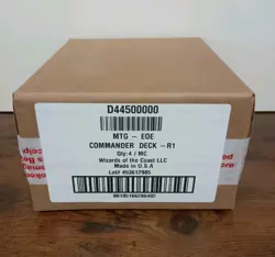 Magic The Gathering Edge of Eternities Commander Deck - Sealed Case - Image 1