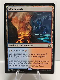 Steam Vents Lorwyn Eclipsed Regular MTG Magic The Gathering NM - Image 1