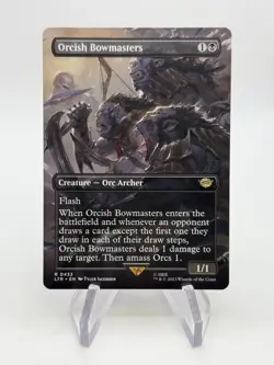 Orcish Bowmasters (Borderless) #433 (NM) Lord of the Rings LTR Magic MTG - Image 1