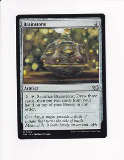 MAGIC THE GATHERING MTG COMMANDER: DUSKMOURN BRAINSTONE - Image 1