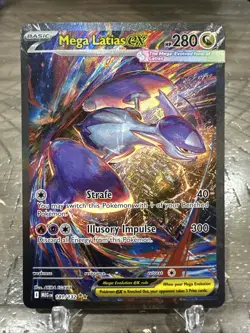 Pokemon TCG Mega Evolution #181/132 Mega Latias EX Special Illustration Rare - Image 1