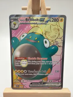 Pokemon Scarlet & Violet Promo Iono's Bellibolt Full Art Rare #SVP194 NM - Image 1