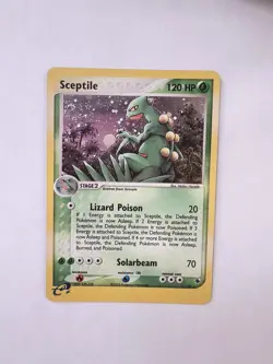 PERFECT SWIRL 🌀💫 Pokemon Sceptile 11/109 EX Ruby & Sapphire Holo Rare 2003 - Image 2