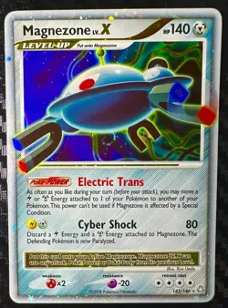 Magnezone LV.X 142/146 Legends Awakened Holo Pokemon 2008 NEAR MINT NM - Image 1