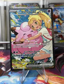 Lillie's Clefairy ex 280/217 Pokemon Ascended Heroes NM - Image 1