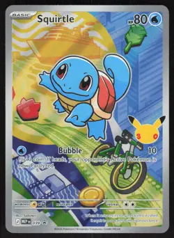 Squirtle - 039 039 Holo Promo ME: Mega Evolution Promo Pokemon Near Mint - Image 1