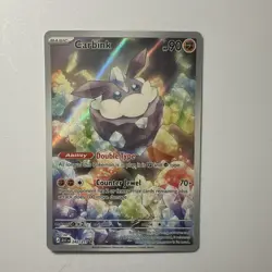 Pokemon TCG Carbink Rare Holo 90 HP Ability 242/217 ASC Rock Basic 70+ - Image 2