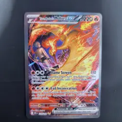 Pokemon TCG Team Rocket's Moltres 229/182 SIR Destined Rivals NM - Image 3