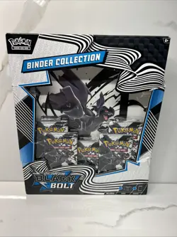 Pokemon TCG Scarlet & Violet: Black Bolt Binder Collection – Factory Sealed NEW - Image 1