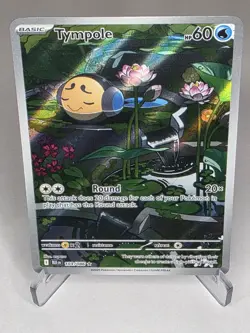 Pokemon Tympole - Illustration Rare 🌟Holo SV: Black Bolt 103/086 NM - Image 1