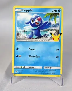 Popplio 23/25 25th Anniversary McDonald's Promo Pokemon TCG NM - Image 1