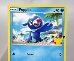 Popplio 23/25 25th Anniversary McDonald's Promo Pokemon TCG NM - Image 3