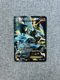Black Kyurem EX 145/149 Holo Boundaries Crossed Pokemon - Image 1