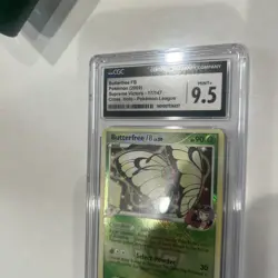CGC Mint 9.5 Butterfree 17/147 CrossHolo Supreme Victors Pokemon League Promo - Image 4