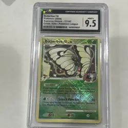 CGC Mint 9.5 Butterfree 17/147 CrossHolo Supreme Victors Pokemon League Promo - Image 5