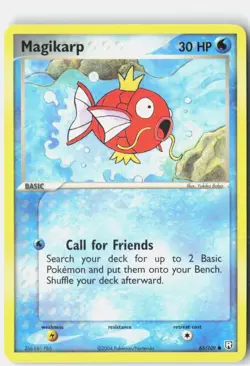Magikarp 65/109 Common Team Rocket Returns Pokemon Near Mint - Image 1