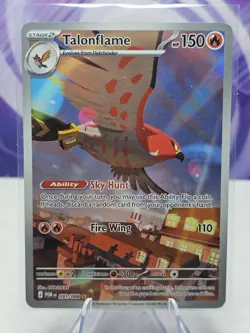 Talonflame 091/088 Holo Illustration Rare Perfect Order Pokemon NM - Image 1