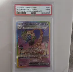 Pokemon Alolan Exeggutor ex Surging Sparks Special Illustration Holo PSA 9 #242 - Image 2
