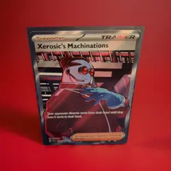 🔴 🔥 Pokemon Xerosic’s Machinations 089/064 Full Art Trainer Ultra Rare NM/M🔥 - Image 1