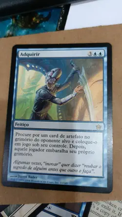 ACQUIRE - Fifth Dawn - MTG Rare NM Blue Sorcery PORTUGAL - Image 1