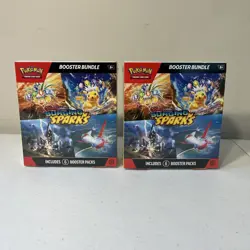 Pokemon Surging Sparks Booster Bundle Lot Of 2 New Sealed 2024 - Image 1