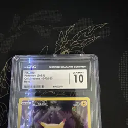 Pokemon celebrations full art Pikachu 005/025 CGC Gem mint 10 - Image 2