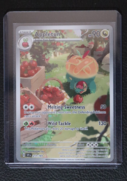 Appletun 211/191 Pokemon SV08: Surging Sparks Illustration Rare Holofoil NM - Image 1
