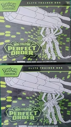 Pokemon TCG Mega Evolution Perfect Order Elite Trainer Box ETB Sealed New - Image 3
