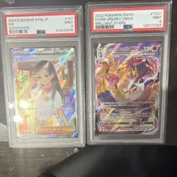 Pokemon Eri Super Rare SV8a Urshifu VMAX Brilliant Stars Graded Lot - Image 1