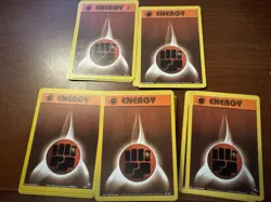 Pokemon TCG x2 Fighting Energy Gym Heroes 127/132 Regular Unlimited Common - Image 3