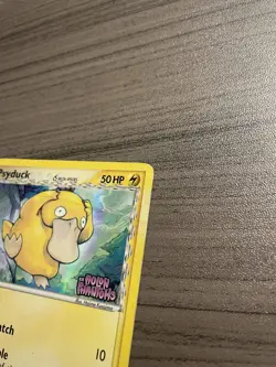 Pokemon | Psyduck 81/110 Ex Holon Phantoms Stamped Reverse Holo (DAMAGED) - Image 4